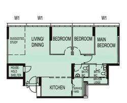 Blk 608C Tampines Greenweave (Tampines), HDB 5 Rooms #576318831